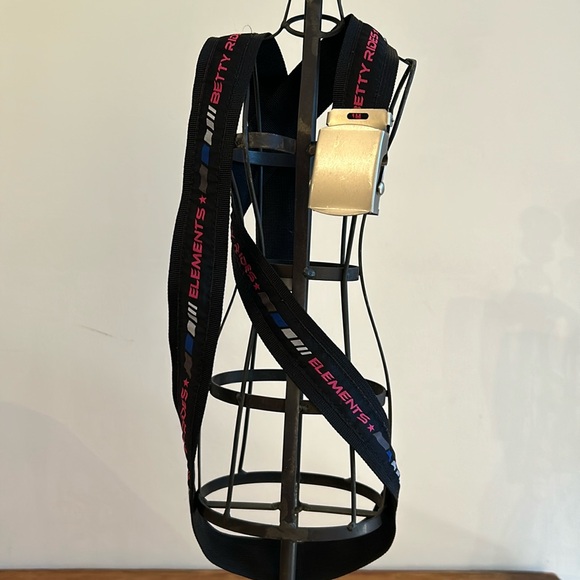 Element Women’s Belt Black / Pink Snowboard Motorcross O/S Canvas - Picture 1 of 6